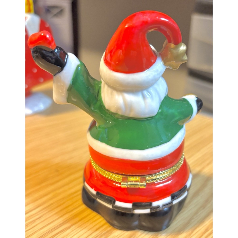 Santa Trinket Box - Picture 2 of 3